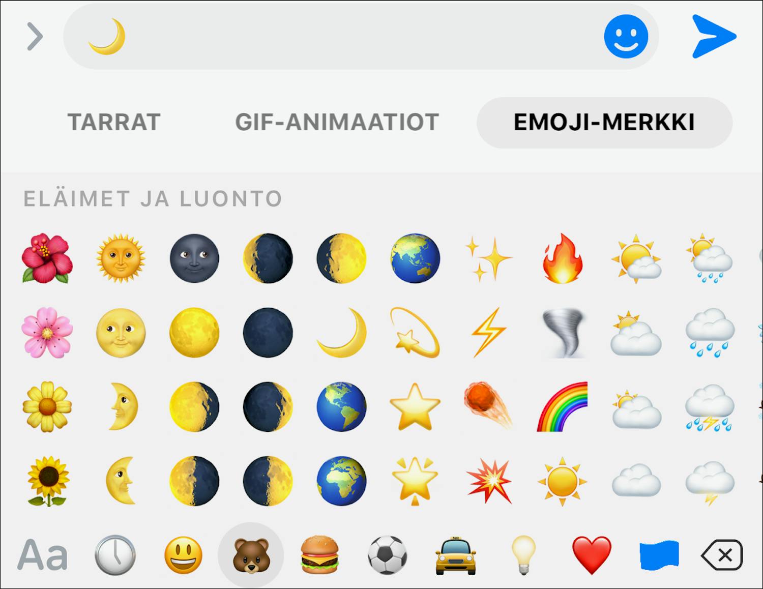 Lähetä viesti. Dark mode eli tumma teema Facebook Messengerissä